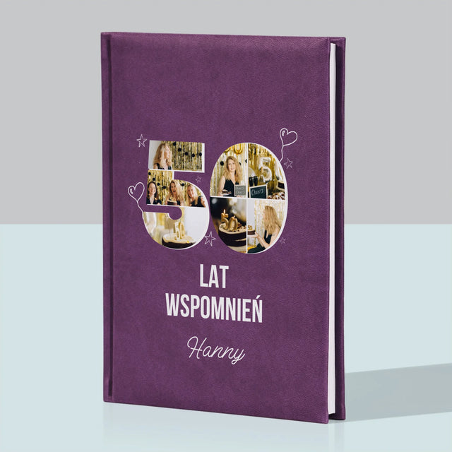 Kształt Ze Zdjęć: 50 Lat Wspomnień - Notes Książkowy