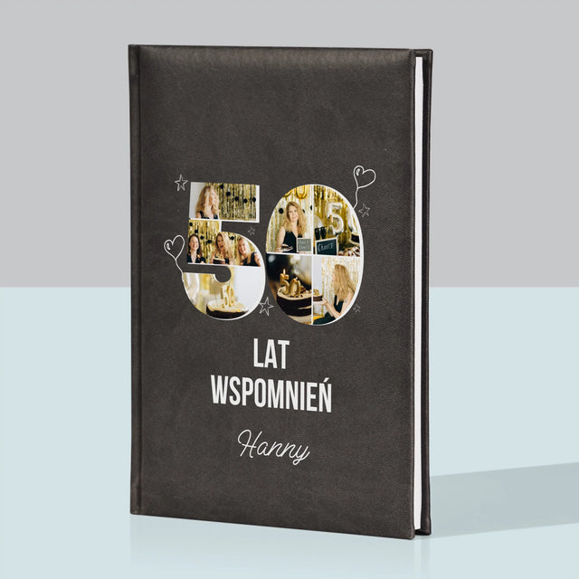 Kształt Ze Zdjęć: 50 Lat Wspomnień - Notes Książkowy