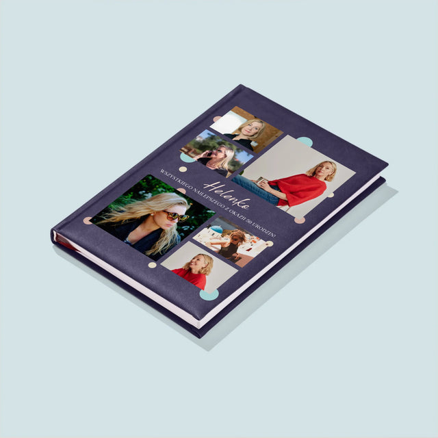 Fotokolaż: Wszystkiego Najlepszego Z Okazji 50 Urodzin - Notes Książkowy