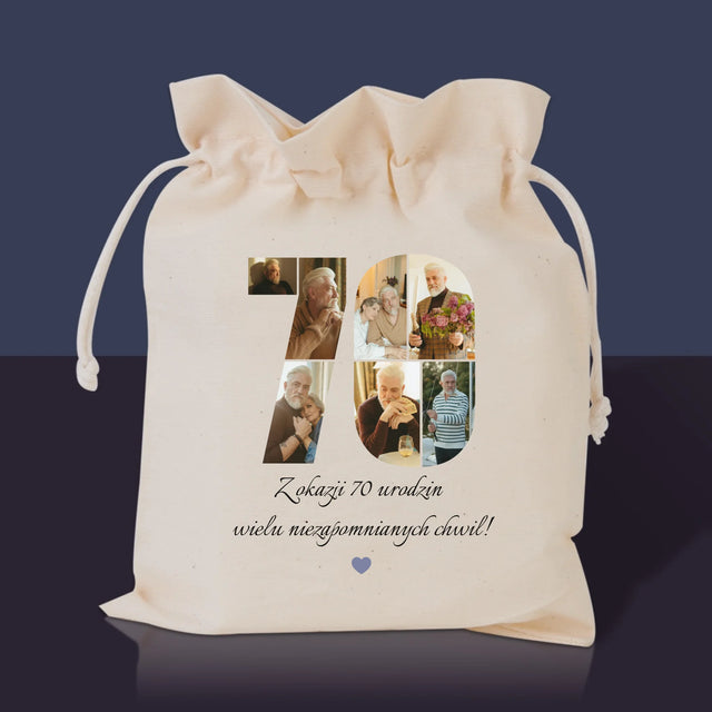 Kształt Ze Zdjęć: 70 Urodziny Życzenia - Herbata w Woreczku