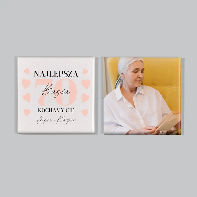 Fotokolaż: Najlepsza 70 - Zestaw Magnesów
