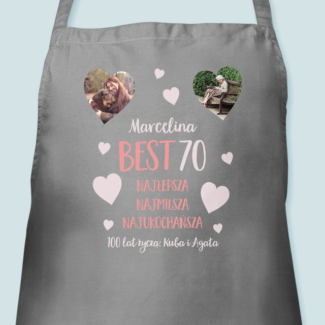 Fotokolaż: Best 70 - Fartuch z Nadrukiem