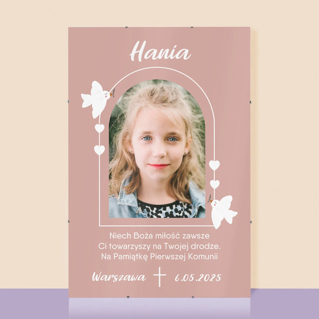 Zdjęcie i Podpis: Boża Miłość - Personalizowany Plakat