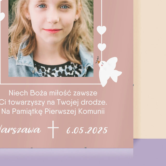 Zdjęcie i Podpis: Boża Miłość - Personalizowany Plakat