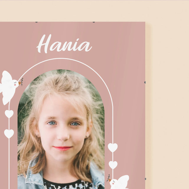 Zdjęcie i Podpis: Boża Miłość - Personalizowany Plakat