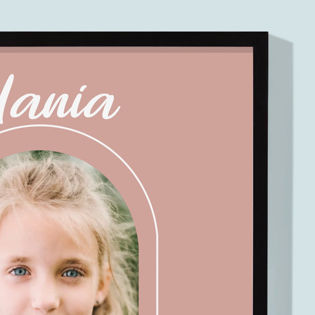 Zdjęcie i Podpis: Boża Miłość - Wydruk Obramowany