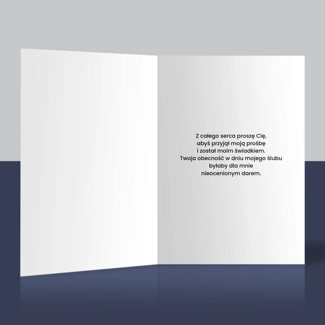 Imię i Podpis: Game over pytanie do świadka - Kartka z Życzeniami