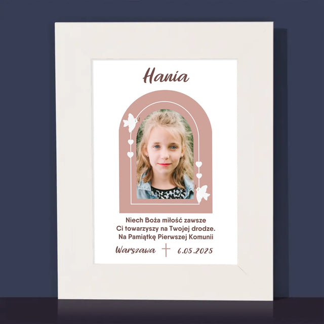 Zdjęcie i Podpis: Boża Miłość - Ramka Na Zdjęcie