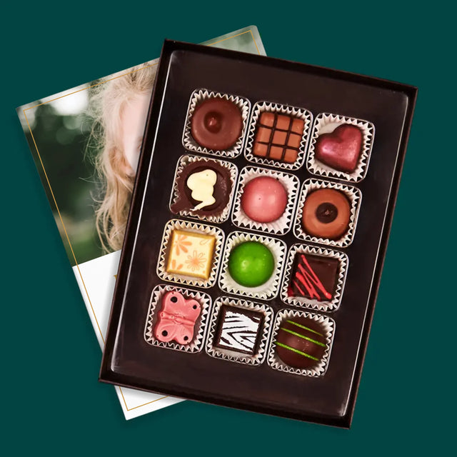 Zdjęcie i Podpis: Życzenia z Okazji Pierwszej Komunii Świętej - Personalizowane Praliny