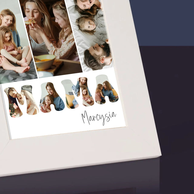 Fotokolaż: Mamo Dziękuję Za Wszystko - Ramka Na Zdjęcie