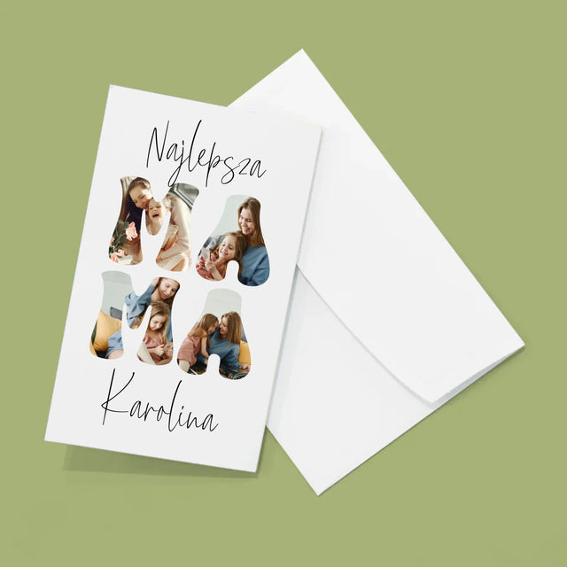 Fotokolaż: Mamo Dziękuję Za Wszystko - Duża Harmonijka Ze Zdjęć