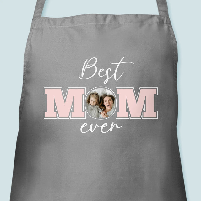 Fotokolaż: Best Mom Ever - Fartuch z Nadrukiem