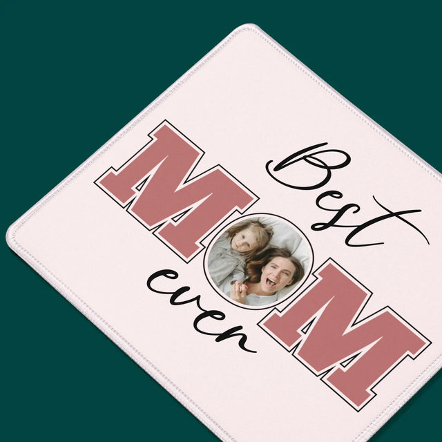 Fotokolaż: Best Mom Ever - Podkładka Pod Myszkę