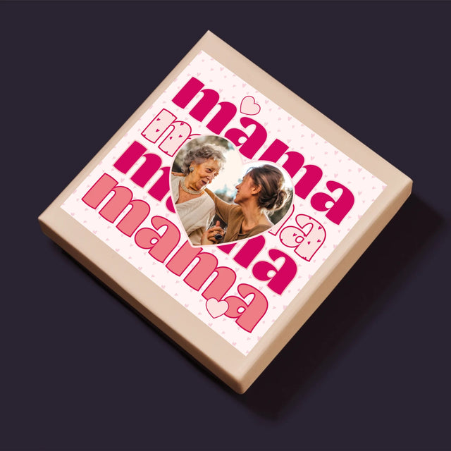 Zdjęcie i Podpis: Słowa Mama - Personalizowane Puzzle