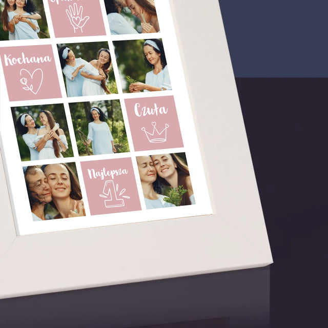 Fotokolaż: Cechy Mamy - Ramka Na Zdjęcie