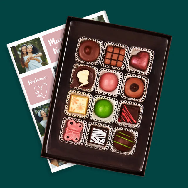 Fotokolaż: Cechy Mamy - Personalizowane Praliny