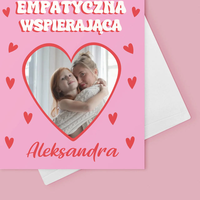 Zdjęcie i Podpis: Cechy Mamusi - Kartka z Życzeniami