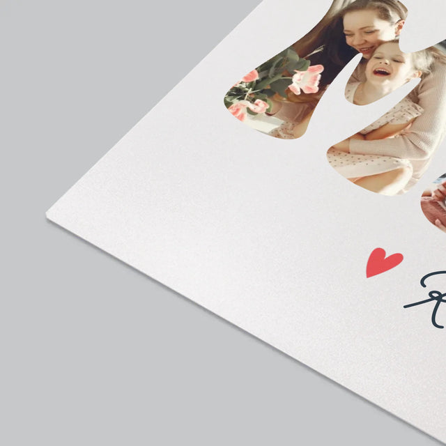 Słowo Ze Zdjęć: Mama Imię - Podkładka Na Biurko