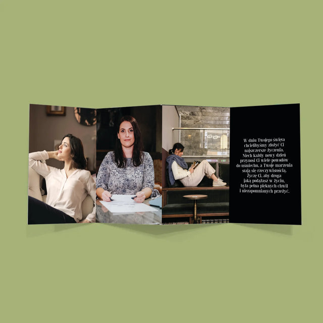 Zdjęcie I Podpis: Olśniewająca 50 - Duża Harmonijka Ze Zdjęć