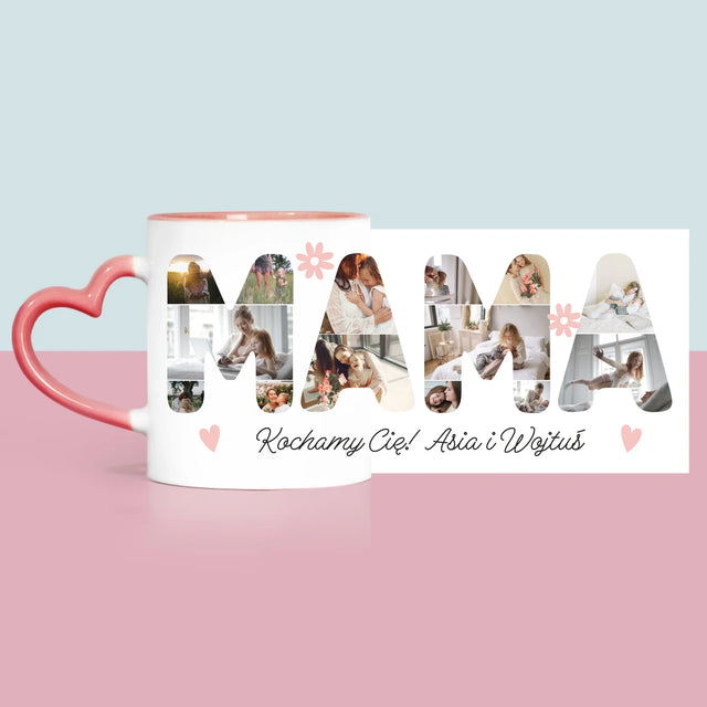 Słowo Ze Zdjęć: Życzenia Dla Mamy - Kubek z Nadrukiem