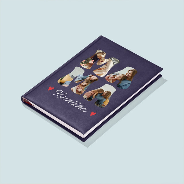 Słowo Ze Zdjęć: Mama Imię - Notes Książkowy z Nadrukiem