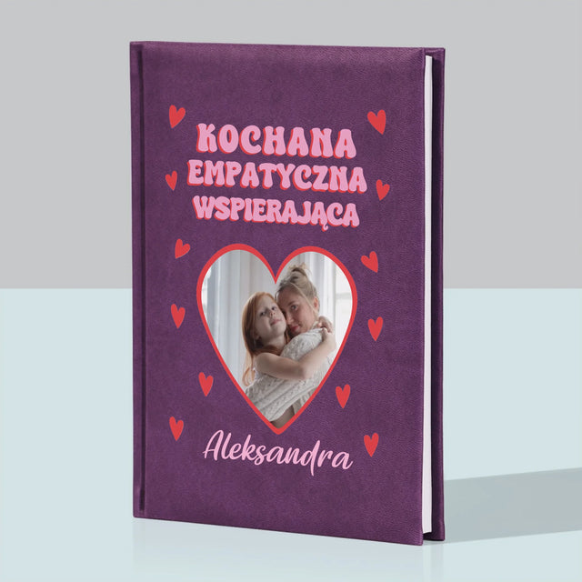 Zdjęcie i Podpis: Cechy Mamusi - Notes Książkowy z Nadrukiem