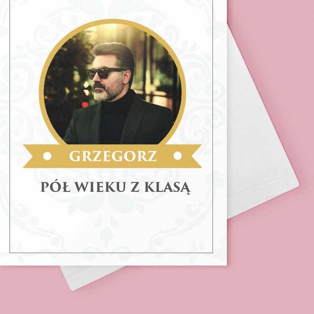 Certyfkat: Certyfikat 50-Latka - Kartka Z Życzeniami