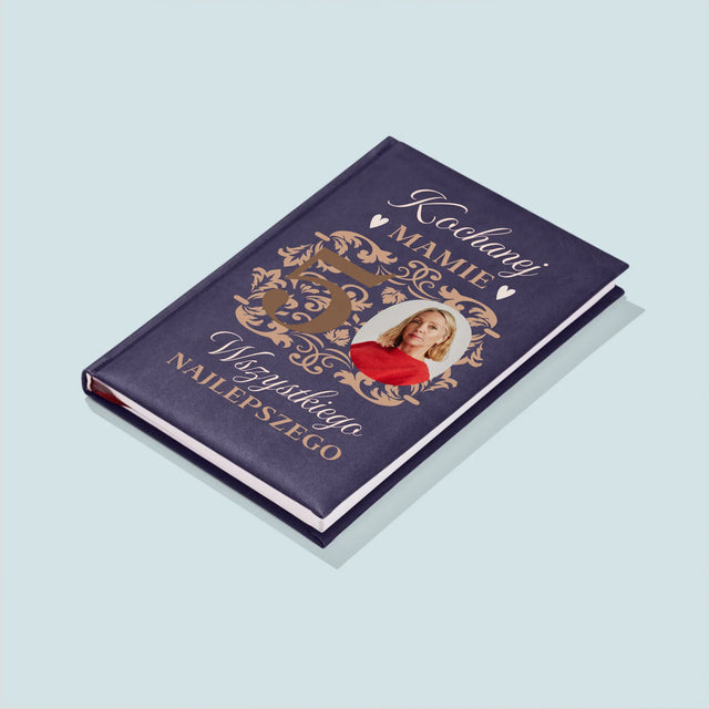 Zdjęcie I Podpis: Kochanej Mamie Z Okazji 50 Urodzin - Notes Książkowy
