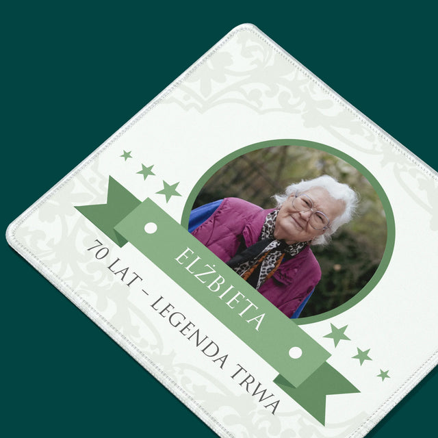 Certyfkat: Certyfikat 70-Latki - Podkładka Pod Myszkę