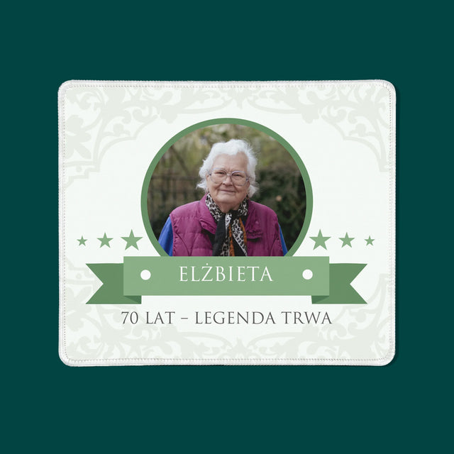 Certyfkat: Certyfikat 70-Latki - Podkładka Pod Myszkę