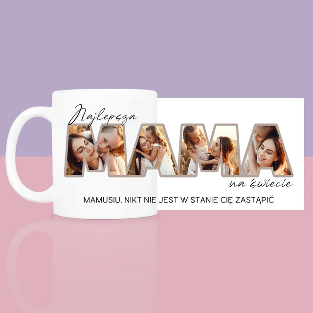 Słowo Ze Zdjęć: Najlepsza Mama Na Świecie Zdjęcia - Zestaw prezentowy z kubkiem i różanym spa