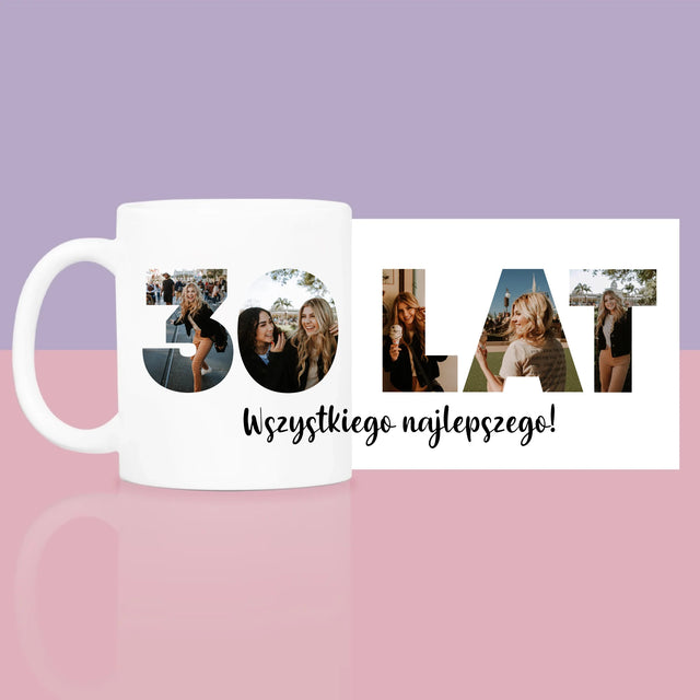 Słowo Ze Zdjęć: 30 Lat - Zestaw prezentowy z kubkiem i różanym spa