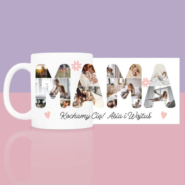 Słowo Ze Zdjęć: Życzenia Dla Mamy - Zestaw prezentowy z kubkiem i różanym spa