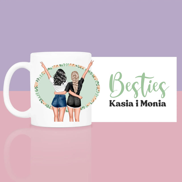 Kreator Postaci: Best Friends - Zestaw prezentowy z kubkiem i różanym spa