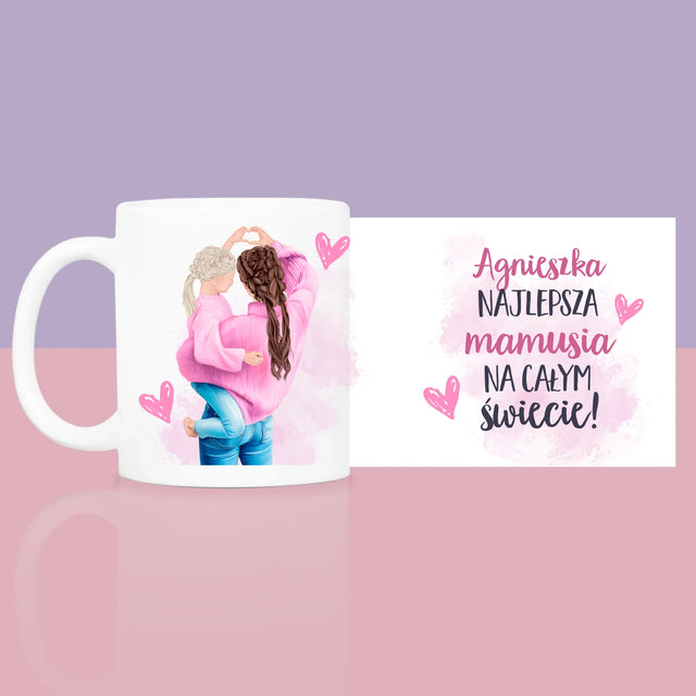 Kreator Postaci: Najlepsza Mamusia Na Świecie - Zestaw prezentowy z kubkiem i różanym spa