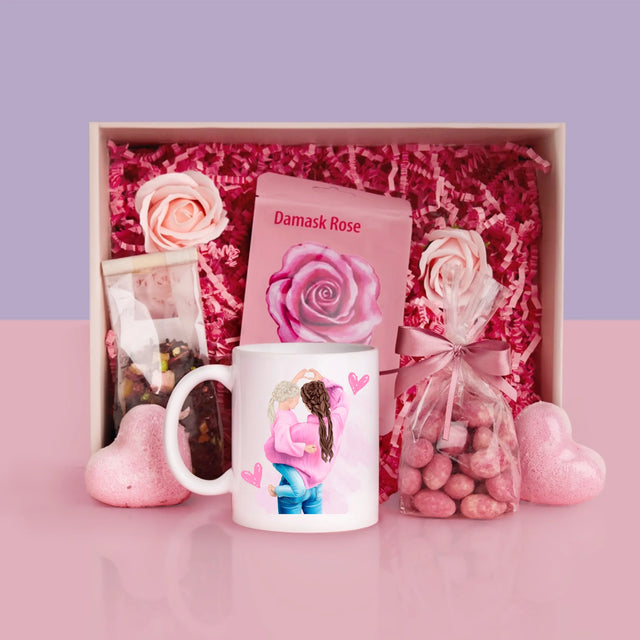 Kreator Postaci: Najlepsza Mamusia Na Świecie - Zestaw prezentowy z kubkiem i różanym spa