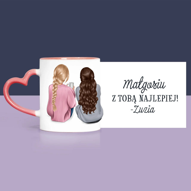 Kreator Postaci: Przyjaciółki - Zestaw Prezentowy z Kubkiem, Misiem i Słodkościami