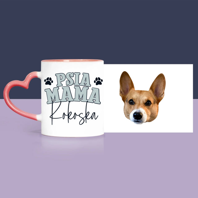 Twoja Postać: Psia Mama - Zestaw Prezentowy z Kubkiem, Misiem i Słodkościami
