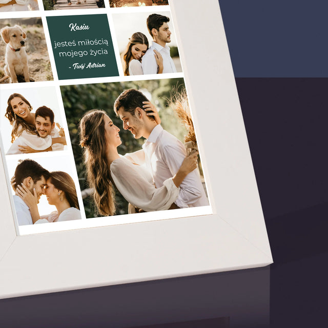 Fotokolaż: Miłosny - Ramka Na Zdjęcie