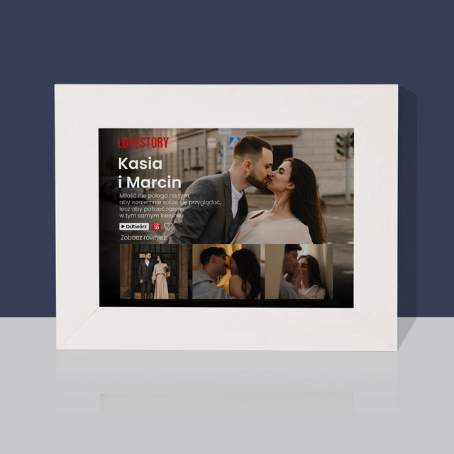 Fotokolaż: Miłosna Historia - Ramka Na Zdjęcie