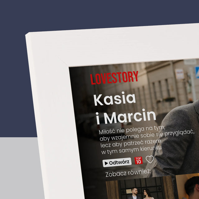 Fotokolaż: Miłosna Historia - Ramka Na Zdjęcie
