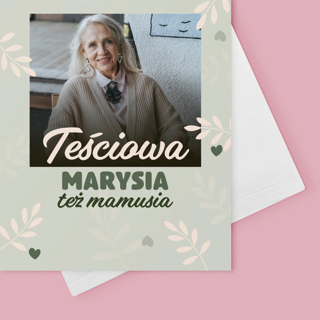 Fotokolaż: Teściowa Też Mamusia - Kartka z Życzeniami