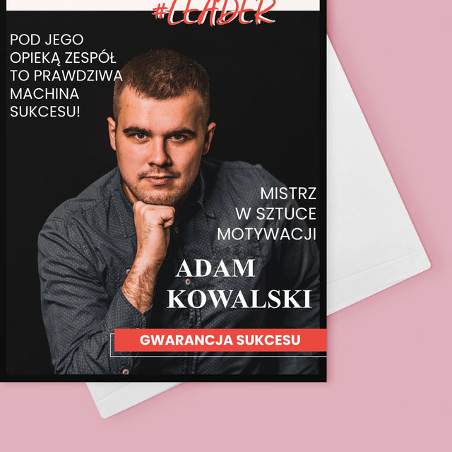 Okładka Magazynu: Team Leader - Kartka z Życzeniami