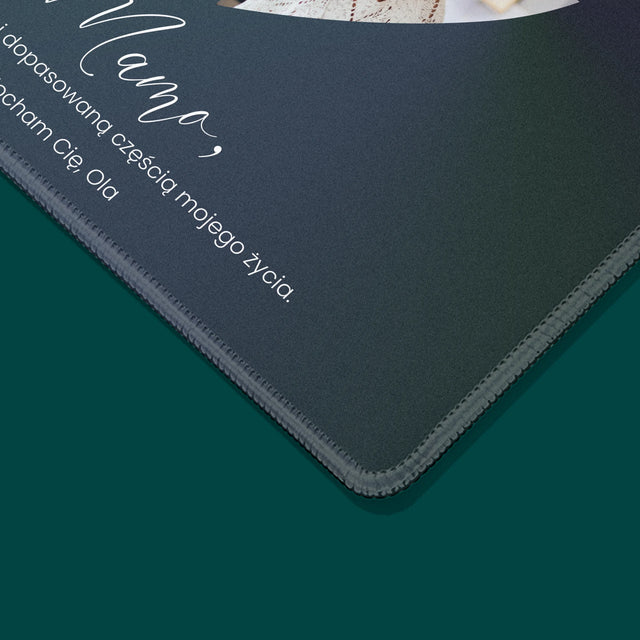 Fotokolaż: Puzzle Serce Dla Mamy - Podkładka Pod Myszkę