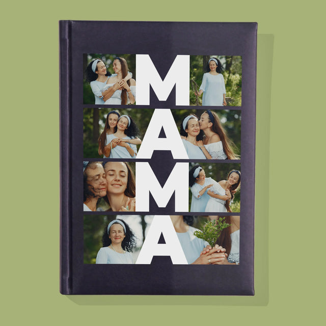 Fotokolaż: Mama - Notes Książkowy z Nadrukiem