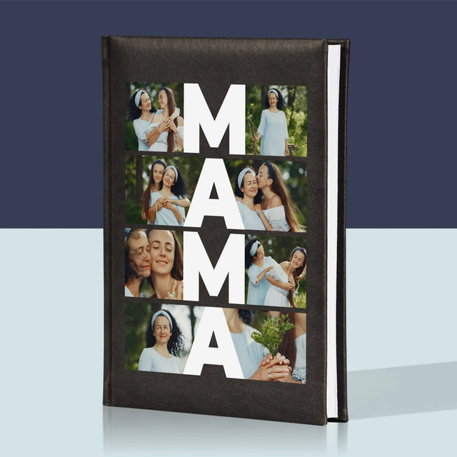 Fotokolaż: Mama - Planer Książkowy z Nadrukiem