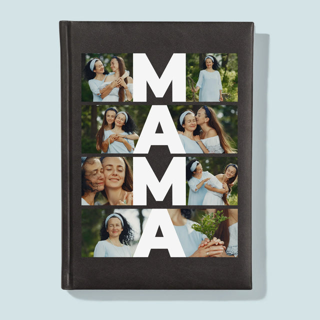 Fotokolaż: Mama - Planer Książkowy z Nadrukiem