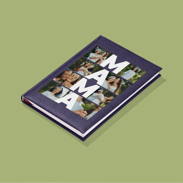 Fotokolaż: Mama - Notes Książkowy z Nadrukiem