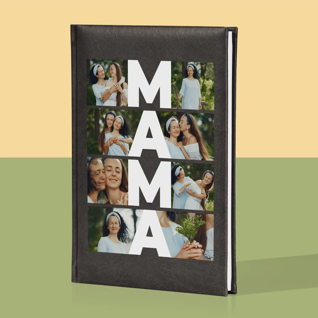 Fotokolaż: Mama - Notes Książkowy z Nadrukiem