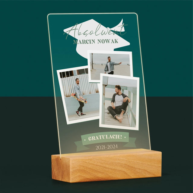 Okładka Magazynu: Absolwent - Wydruk Na Szkle Akrylowym